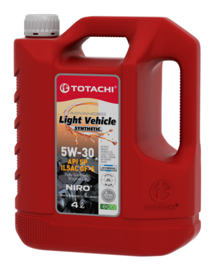 Масло моторное TOTACHI NIRO LV Semi-Synthetic API SN, ILSAC GF-5 5W-30 4л