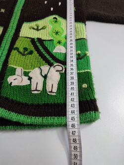 Кофта на молнии на 5-6 лет