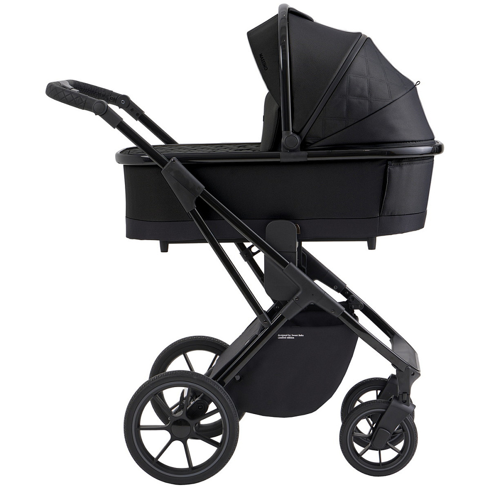 Детская коляска Sweet Baby Massimo 2 в 1 2024 Black 427053