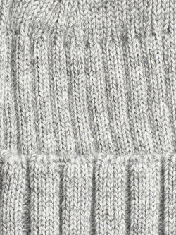 Женская зимняя шапка с отворотом Prival Classic-1, серая