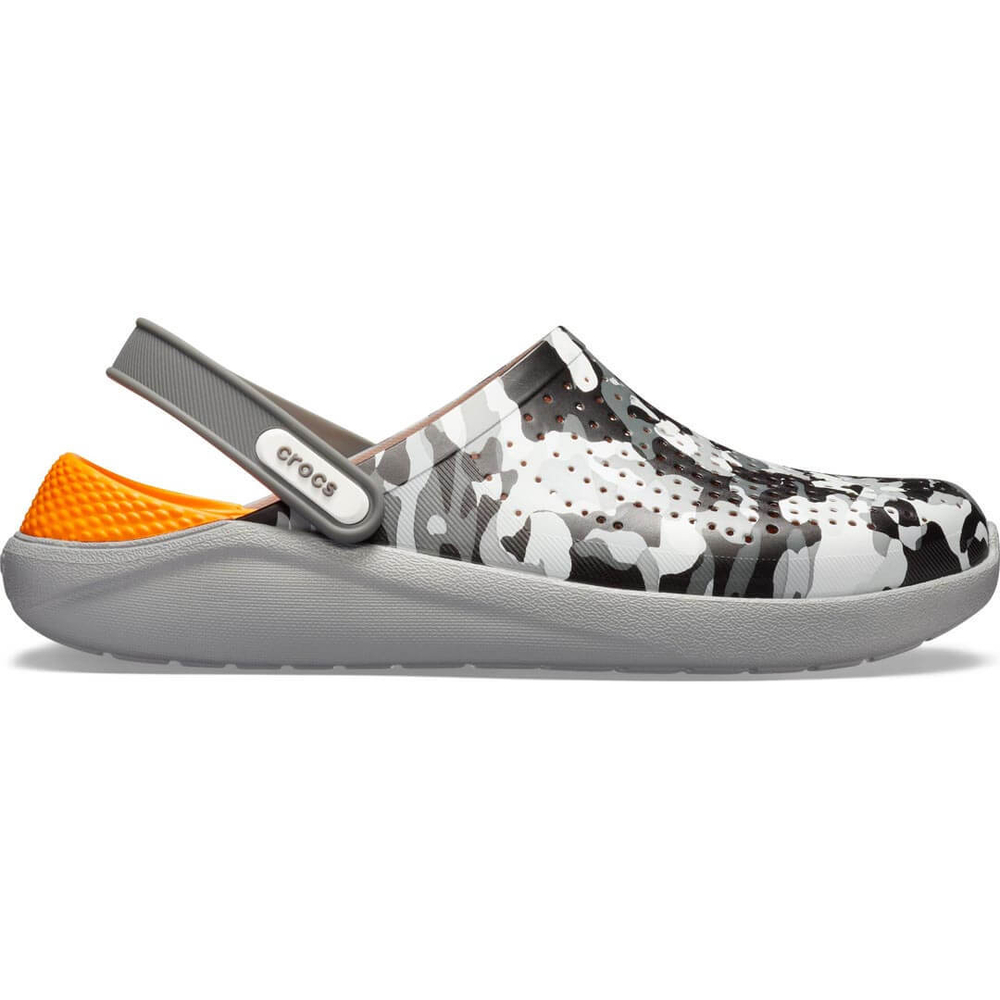 Сабо Crocs LiteRide Clog Camo Light Grey