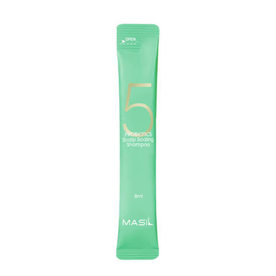 Глубокоочищающий шампунь с пробиотиками Masil 5 Probiotics Scalp Scaling Shampoo - 8 мл