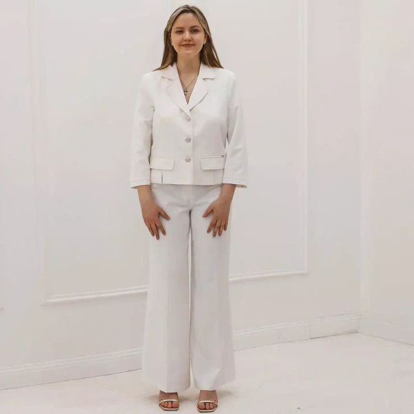 Костюм белый. Vivento ,Турция .