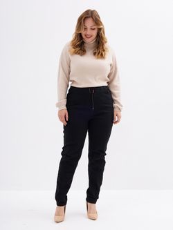 Джинсы на резинке больших размеров