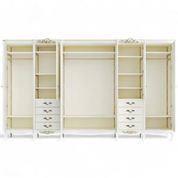 Шкаф 6 дверей