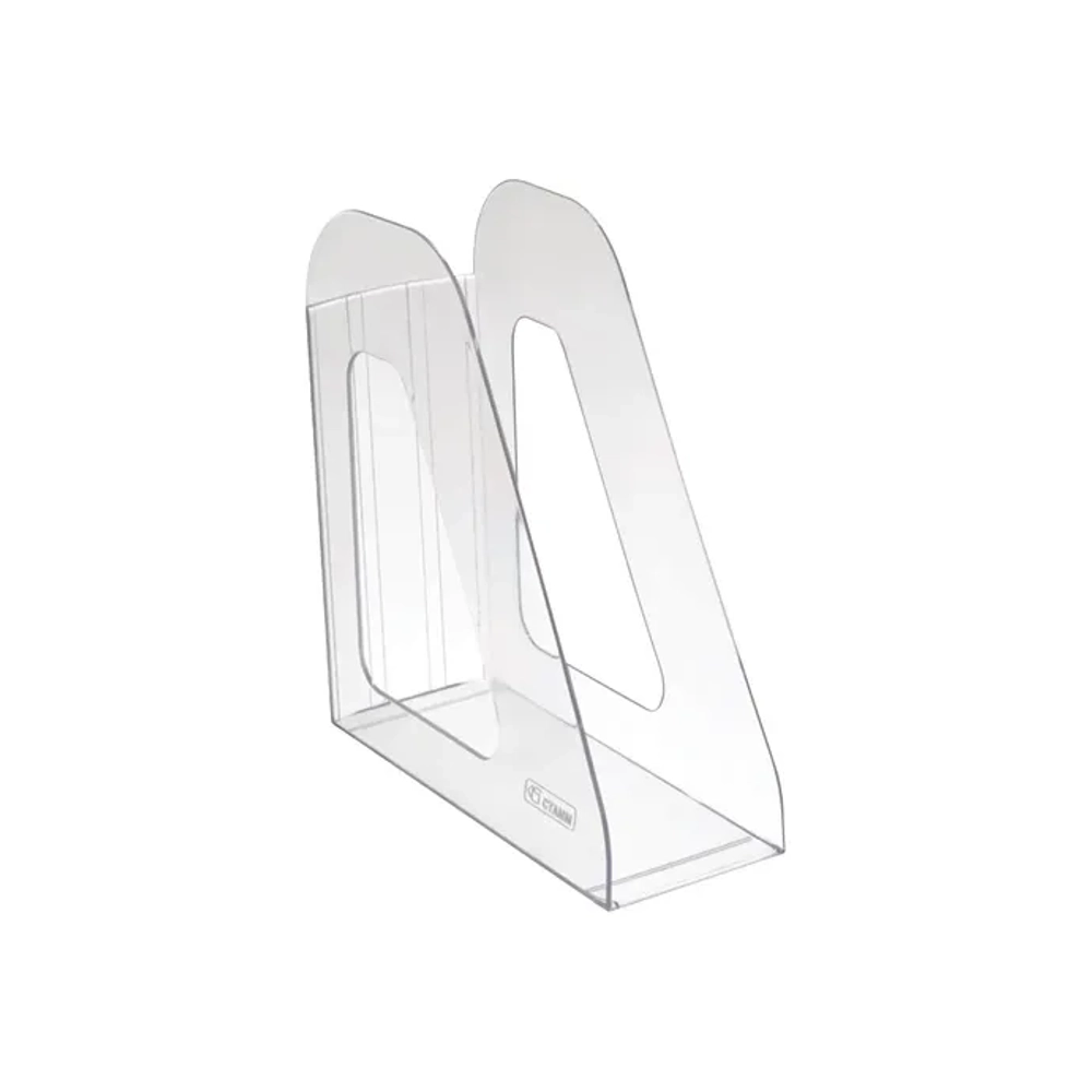 Лоток вертикальный 90мм Стамм Фаворит прозрачный ЛТВ-30498