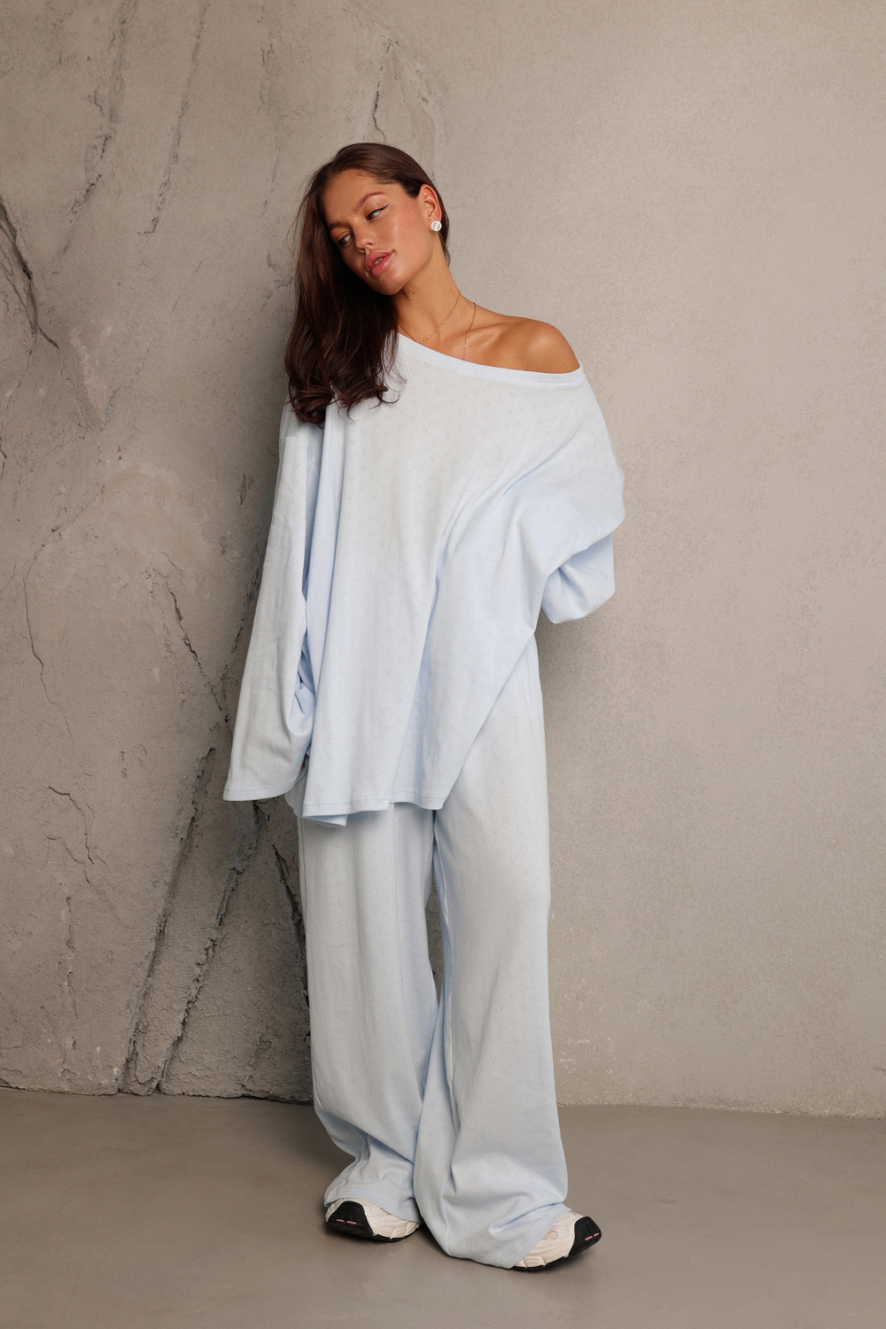 Лонгслив OVER из трикотажа