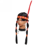 Парик карнавальный «Индийское племя» 45см (150г)