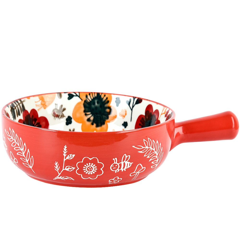 Емкость для запекания "Kawaii Forest.Bunny" 22*16*5,5см. v=650мл. (фарфор) (min9) (транспортная упак