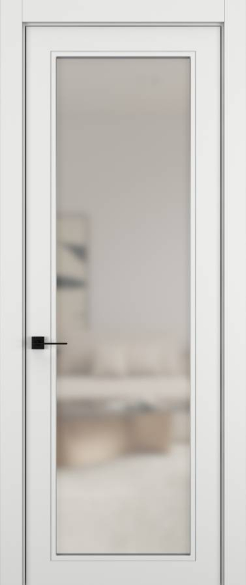 Дверь 01V GEOMETRY Матовый Лунный