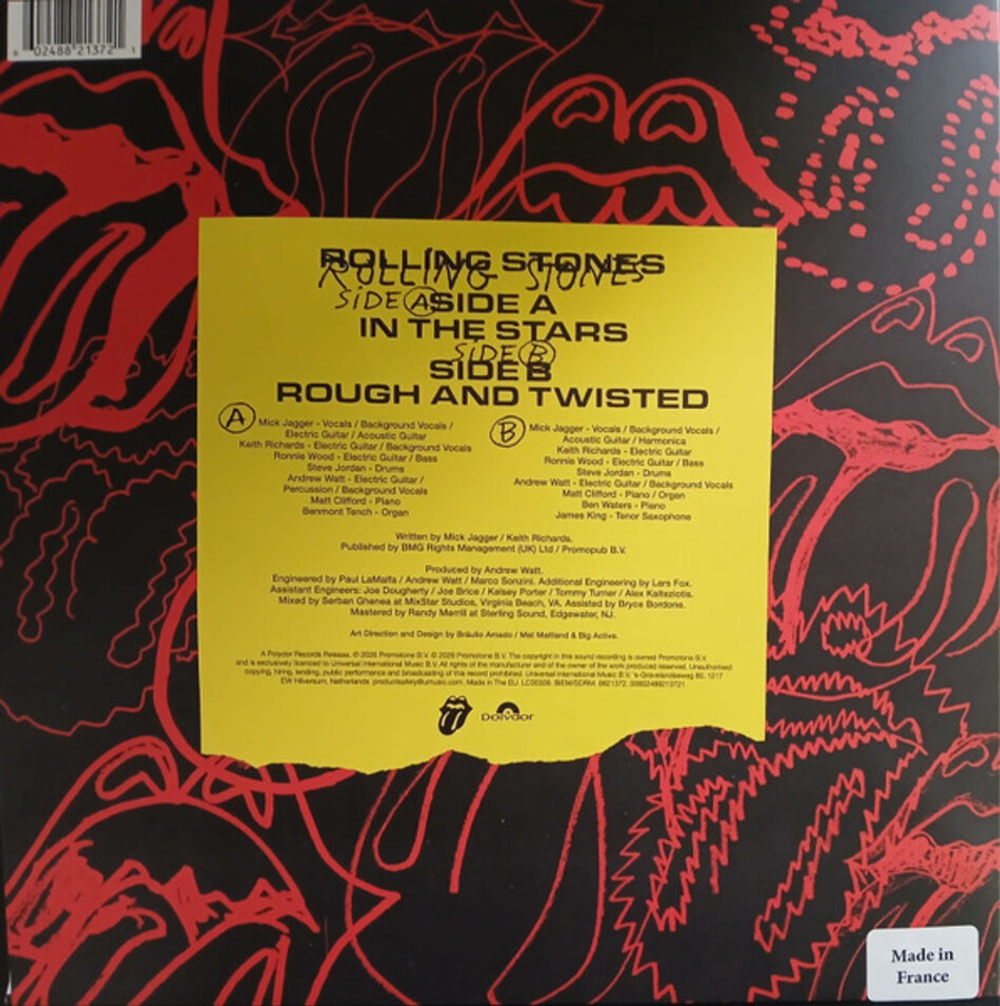 The Rolling Stones / In The Stars (Limited Edition)(Coloured Vinyl)(10" Vinyl Single)
