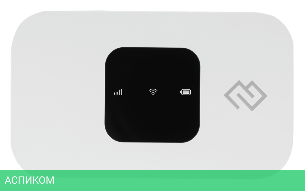 Модем Digma Mobile WiFi белый (DMW1880WH)
