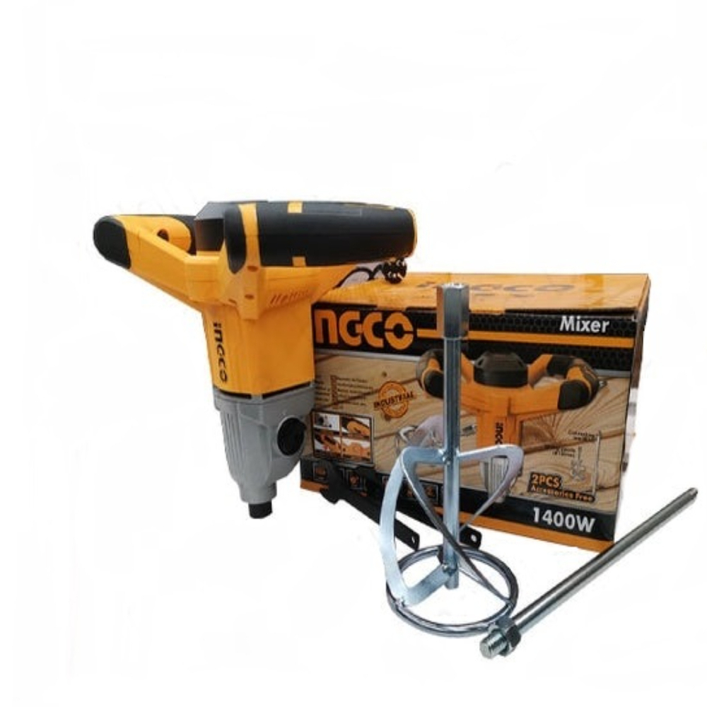 Миксер строительный INGCO MX214008 INDUSTRIAL 1400 Вт M14