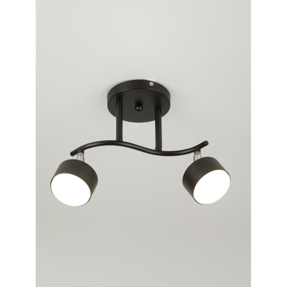 Светильник настенно-потолочный спот Rivoli   7074-702 2хGX53 15 Вт поворотный