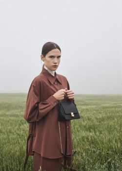 POLENE СУМКА NUMERO SEPT MINI, ЧЕРНЫЙ