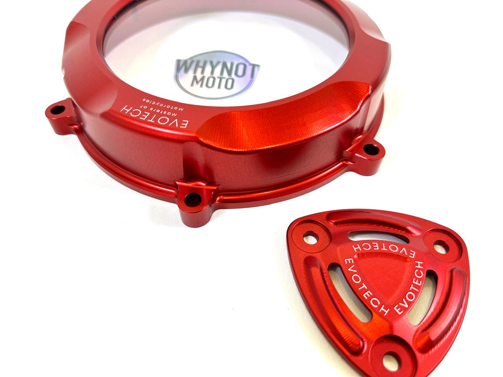 Evotech-rc Прозрачная крышка сцепления Ducati V4 KIT-CM-08-02