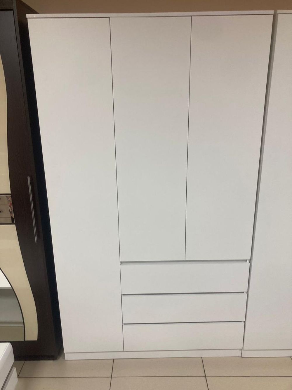 Шкаф Мори МШ 1200.1 Белый