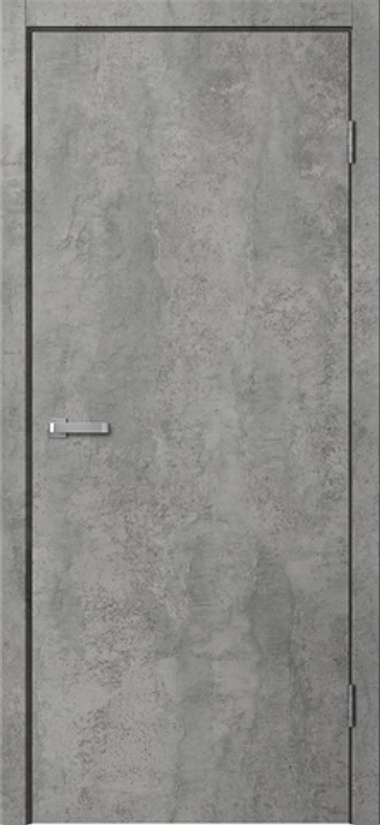 Межкомнатные двери гладкая ДЛ Цемент
