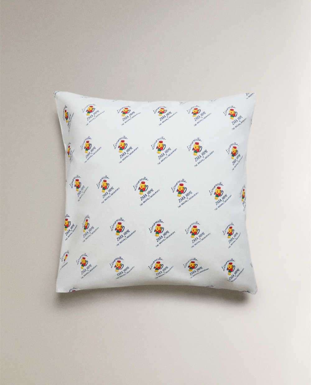 Наволочка Zara Home, хлопок 100%, однотонный, 2628/091