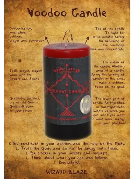 Свеча Вуду Устранение любовника или любовницы