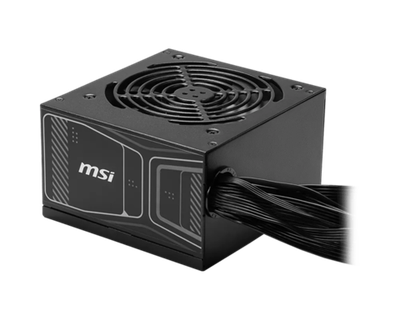 Блок питания MSI  850W, MAG A850GN PCIE5, Non Modular, ATX, 80+ GOLD, КПД >90%, Fan 120mm, Черный
