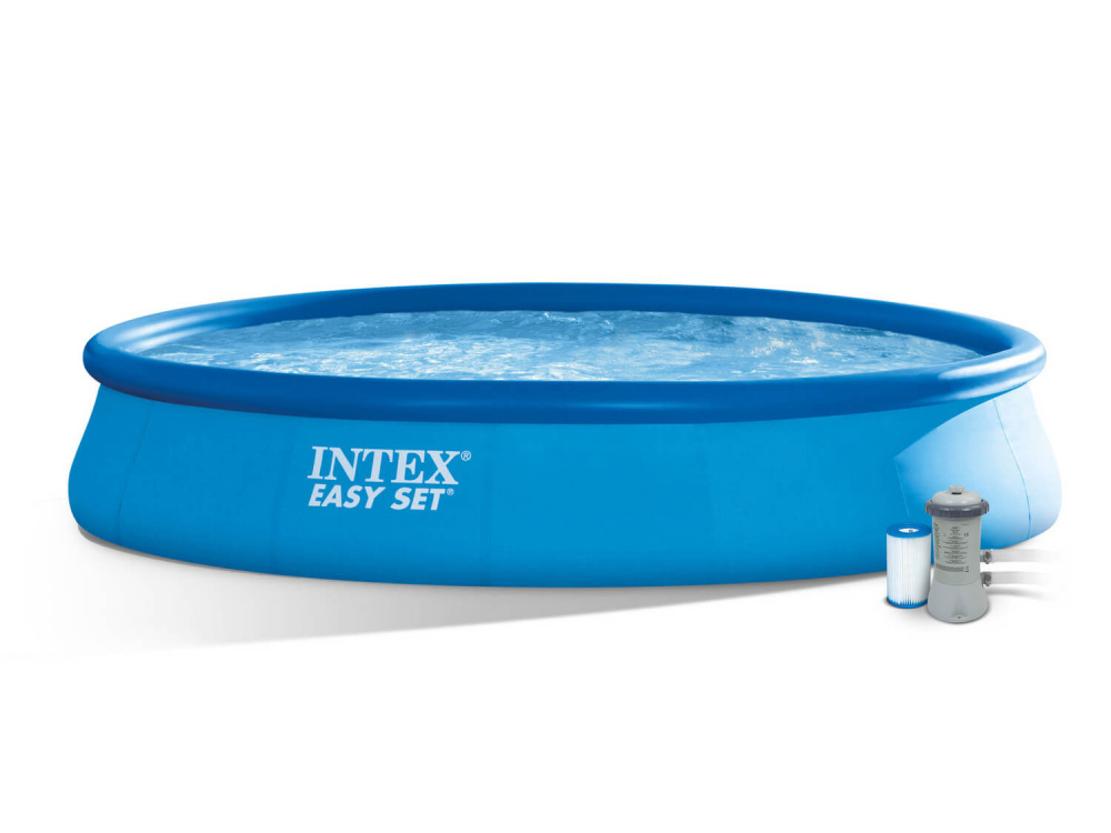 Бассейн надувной Intex Easy Set 457х84 см + фильтр-насос 2006 л/ч (28158)