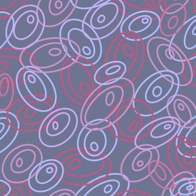 Овалы на сером фоне