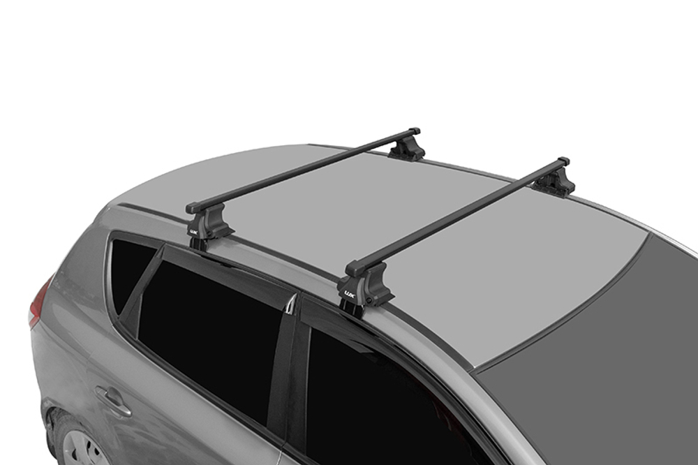 Багажник на крышу для Audi А3 хэтчбек 2003-2013 c прямоугольными дугами