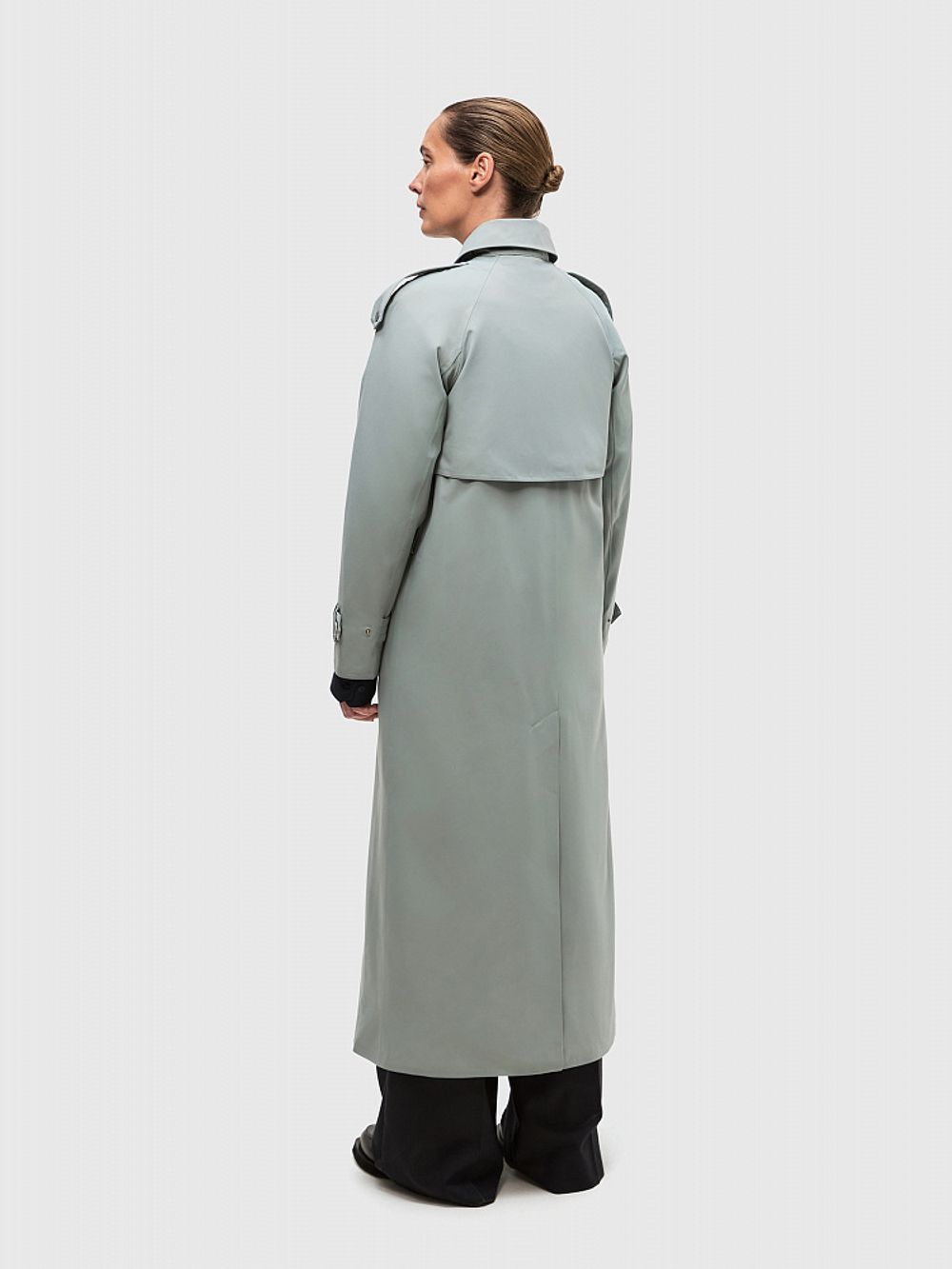 Тренч женский ILIM NORPPA зеленый шалфей