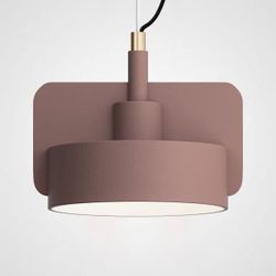 Подвесной бетонный светильник SKOVL A терракот