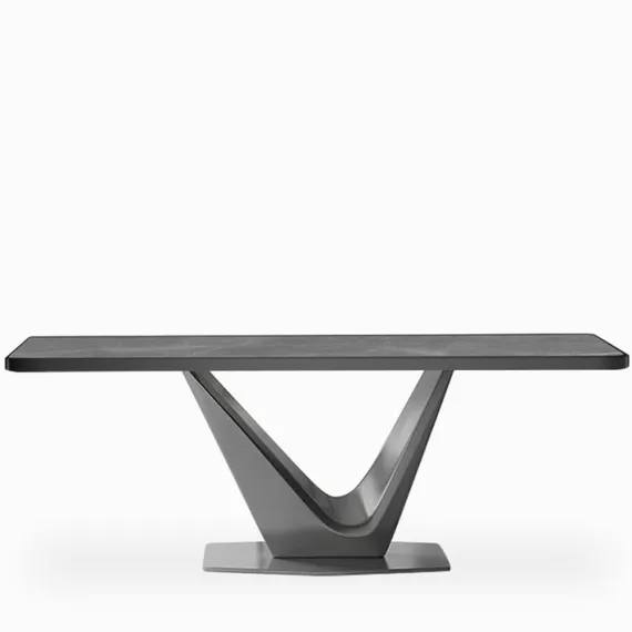 Консоль Optional 150х85 см, черная керамика