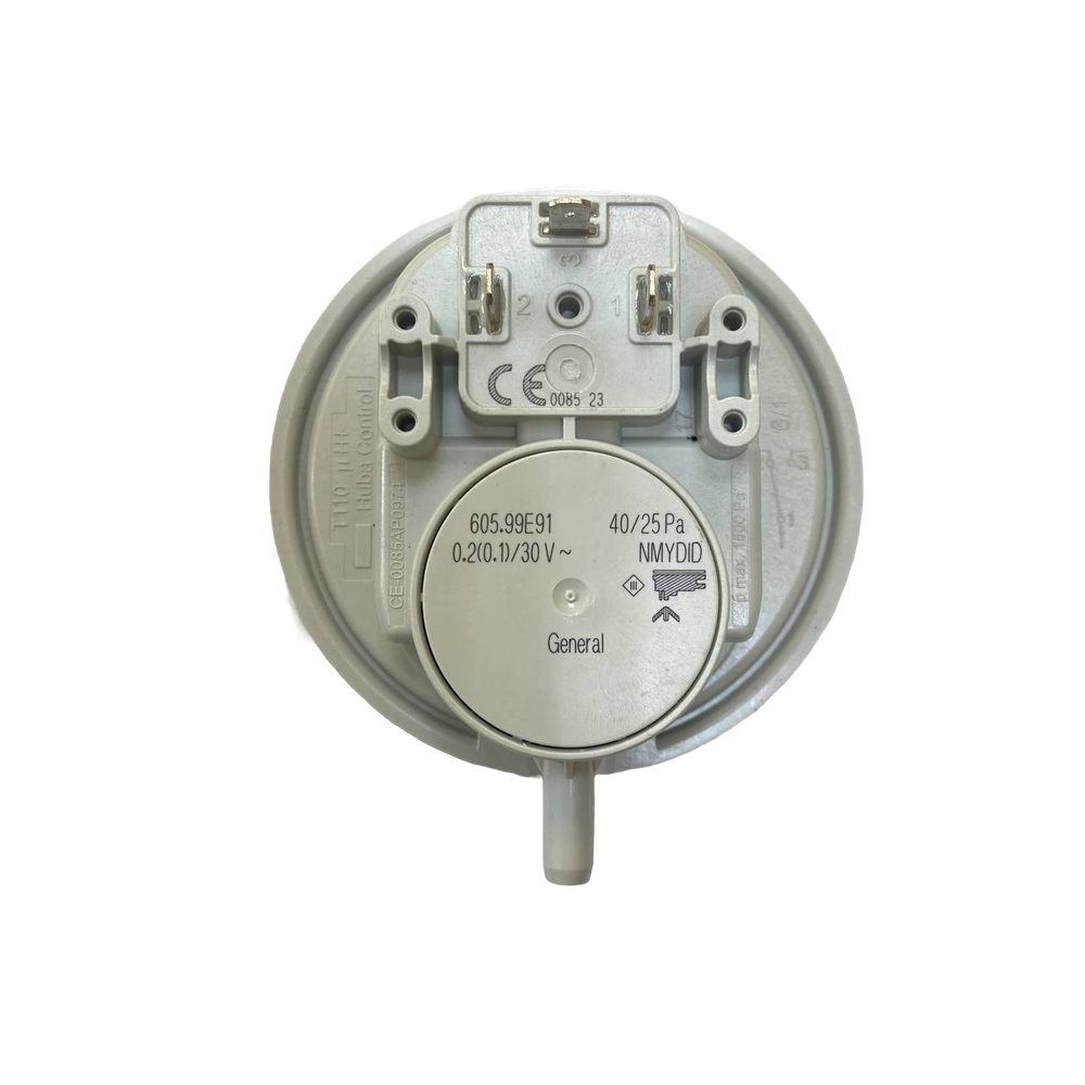 Пневмореле (прессостат, маностат) 40/25 Pa, Huba Control 60010135, для котлов Protherm 0020118741, Demrad 3003202405