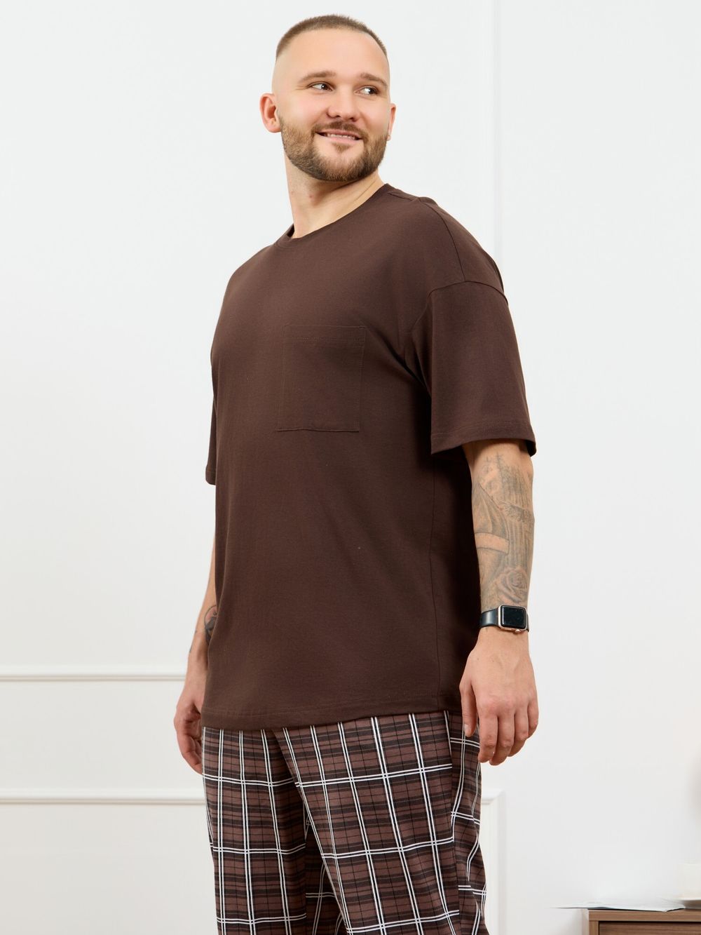 Костюм мужской Браун-3 Виотекс КОРИЧНЕВЫЙ