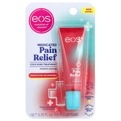 EOS, медикаментозное обезболивающее, для лечения герпеса, 10 мл (0,35 жидк. унции)