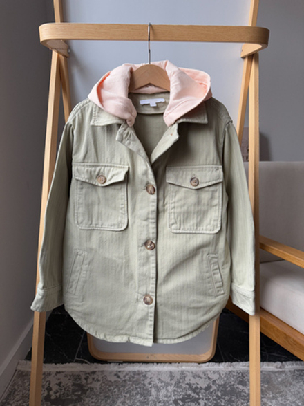 Хлопковая куртка-рубашка Chloe, 128