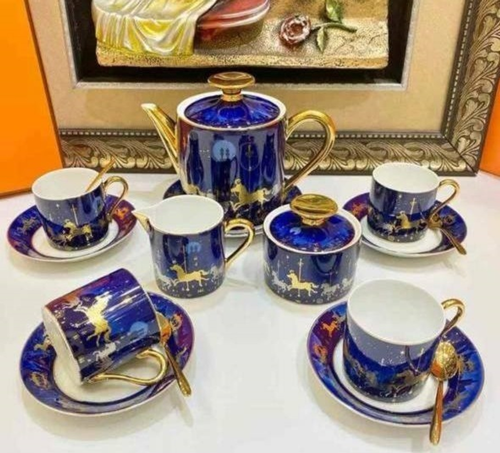 Чайный набор Hermes 4 шт.