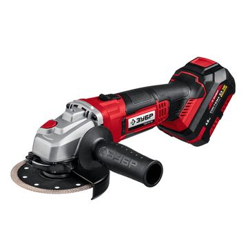 Аккумуляторная угловая шлифмашина "ЗУБР" УШМ-18-125-41