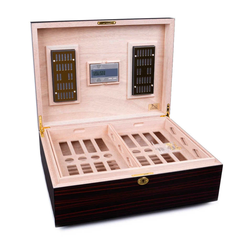 Хьюмидор Lubinski на 120 сигар, Эбеновое дерево, Q233