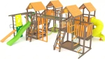Большой детский игровой комплекс спортивный