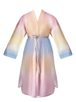 Халат Zora с кулиской на талии (Размер: L-XL) (Цвет: разноцветный)