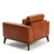 Кресло Angel Cerda KF1016-1P, коричневая кожа