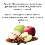 Яблоко и Корица, кубики восковые для ароматизации, 10 штук