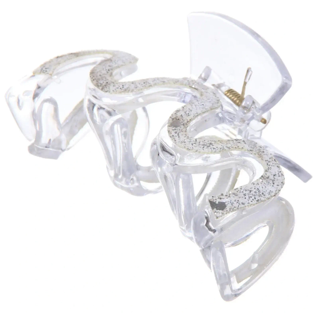 Заколка - краб для волос на блистере «FANTEO», шесть цветов в ассортименте, 9см