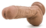 Смуглый фаллоимитатор Your Personal Trainer - 22,9 см. (Цвет: кофейный)