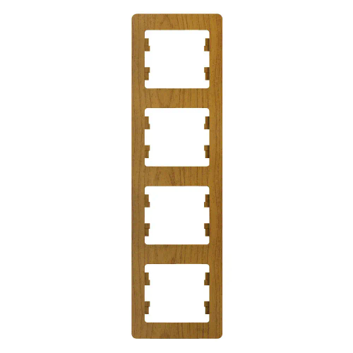 GLOSSA 4-постовая РАМКА, вертикальная, ДУБ