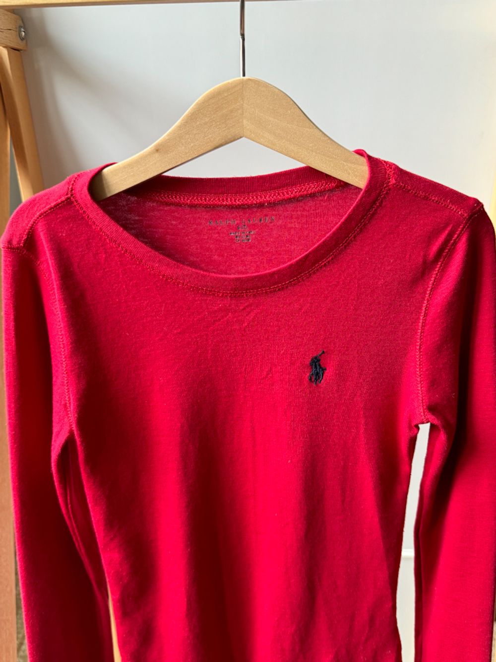 Хлопковый лонгслив Ralph Lauren, 122