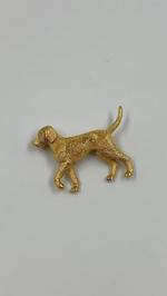 Брошь собака Burberry