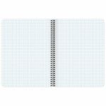 Тетрадь А5, 96 л., BRAUBERG, гребень, клетка, обложка картон, "CONTRACT", 400527, 4шт