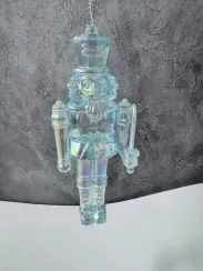 Елочное украшение Солдат 12 см., акрил, Christmas DeLuxe (13090)