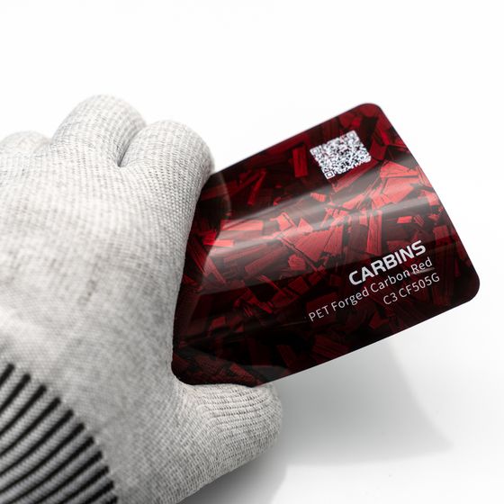 Веер образцов виниловой цветной пленки Carbins